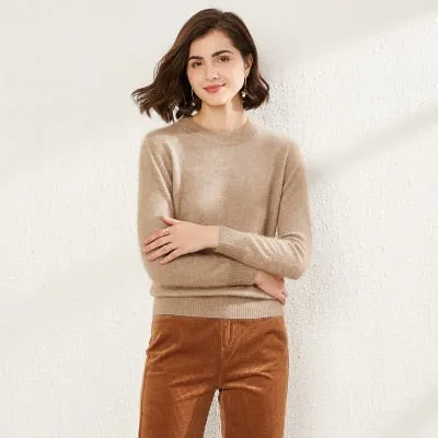 100% Mink Cashmere Sweater