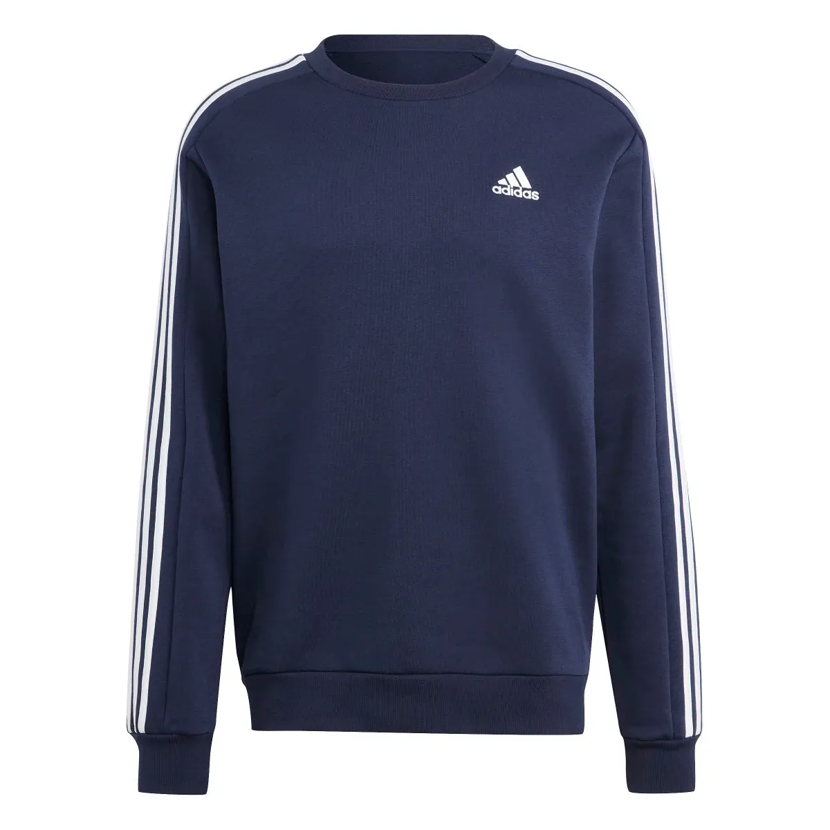 adidas Men's Essentials Fleece 3-Stripes Sweatshirt (Tall)