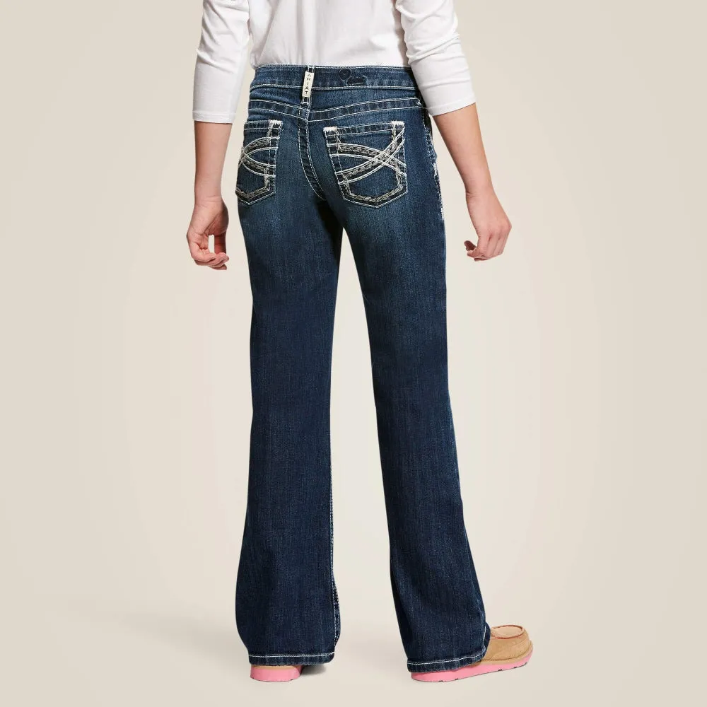 Ariat Girls R.E.A.L. Boot Cut Jeans - 10025984