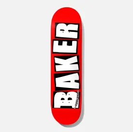 BAKER - Brand Logo White 8.25"