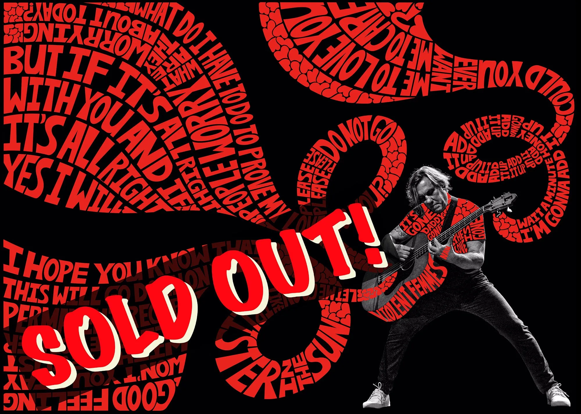 Brian Ritchie - Violent Femmes - ADD IT UP - Limited Edition Fine Art Print - SOLD OUT