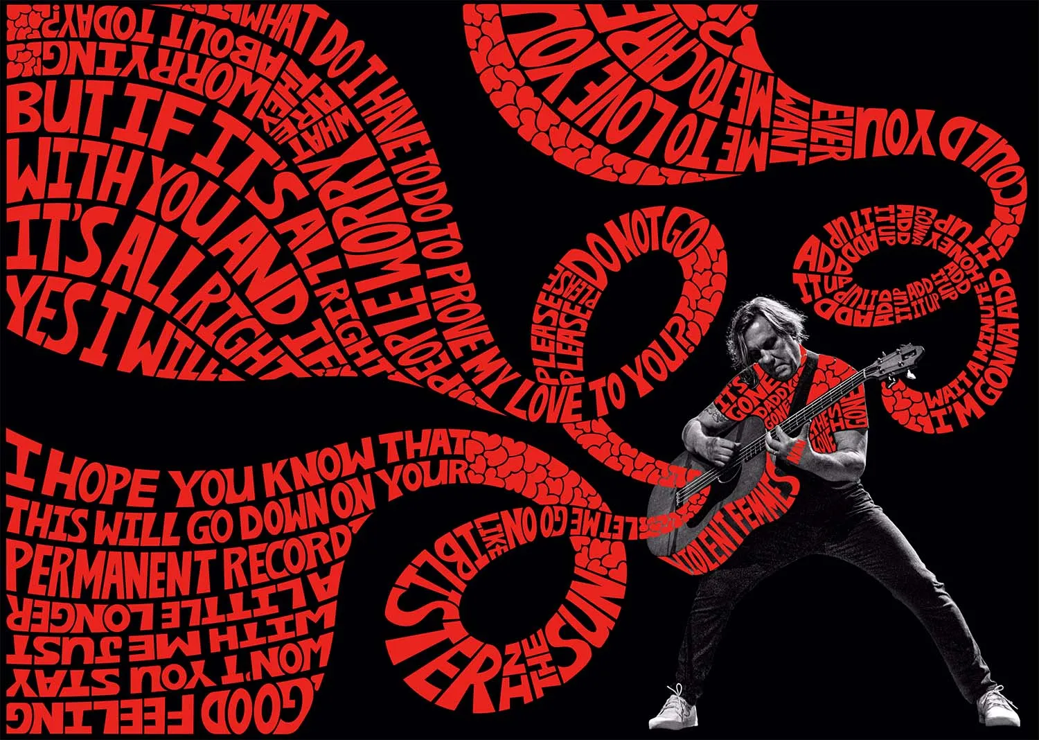 Brian Ritchie - Violent Femmes - ADD IT UP - Limited Edition Fine Art Print - SOLD OUT