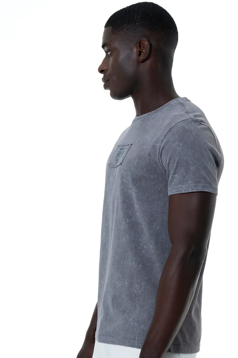 Dirty Dye T-Shirt _ 151940 _ Charcoal