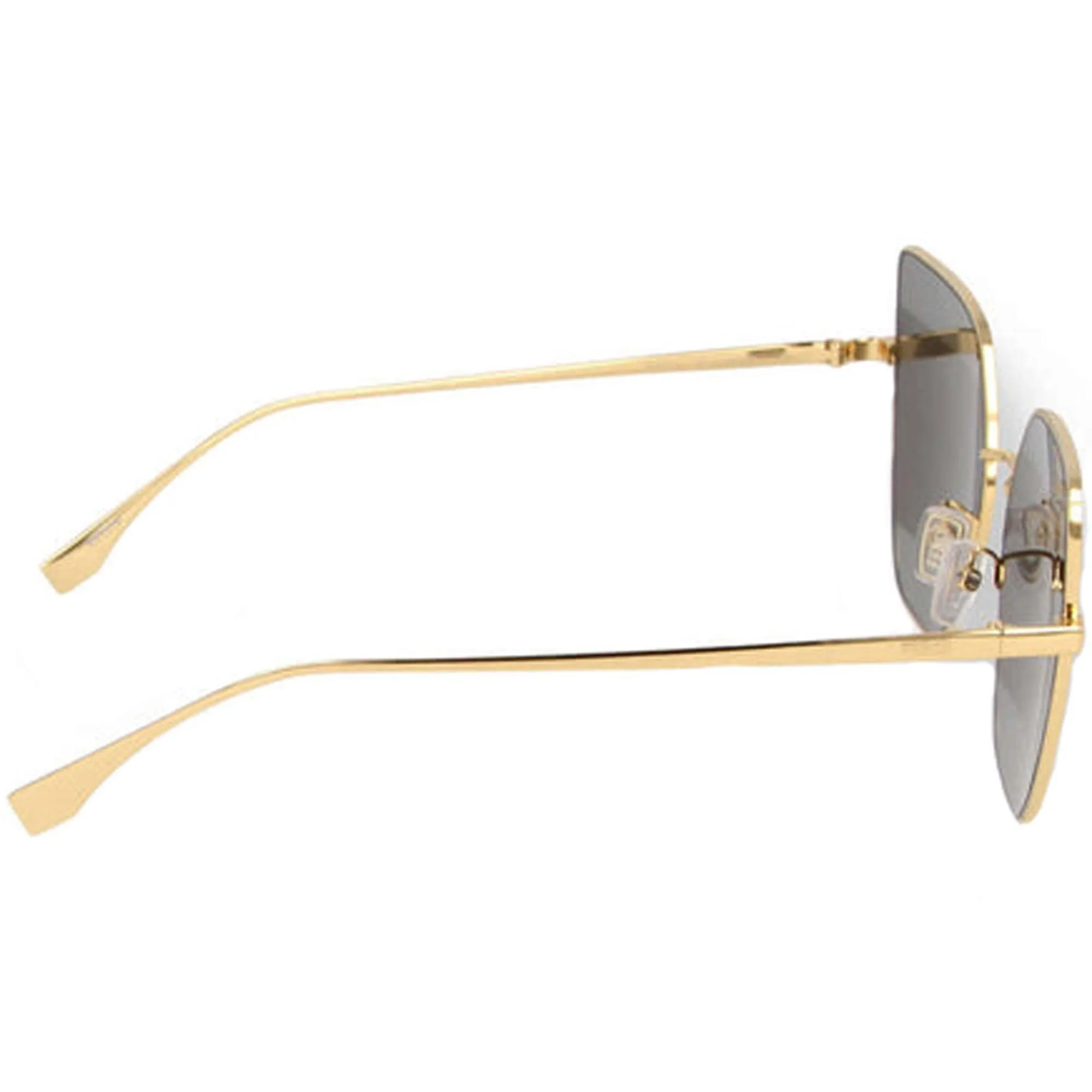 Fendi Women's Sunglasses - Mirrored Brown Plastic Lens Gold Frame | FE40015U 30C