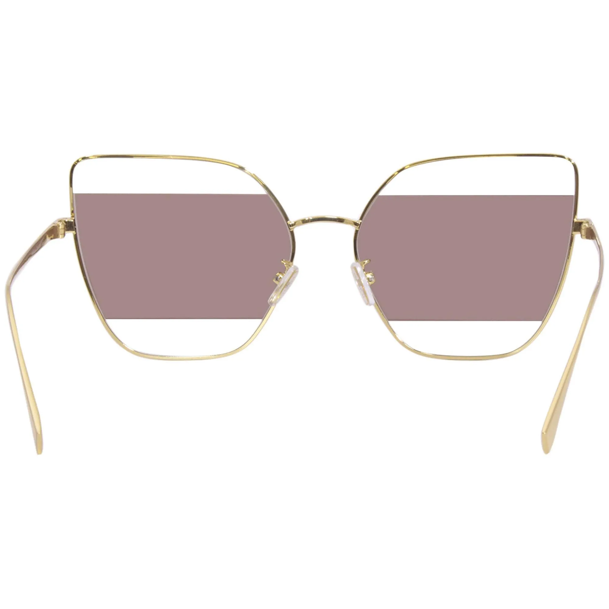 Fendi Women's Sunglasses - Mirrored Brown Plastic Lens Gold Frame | FE40015U 30C