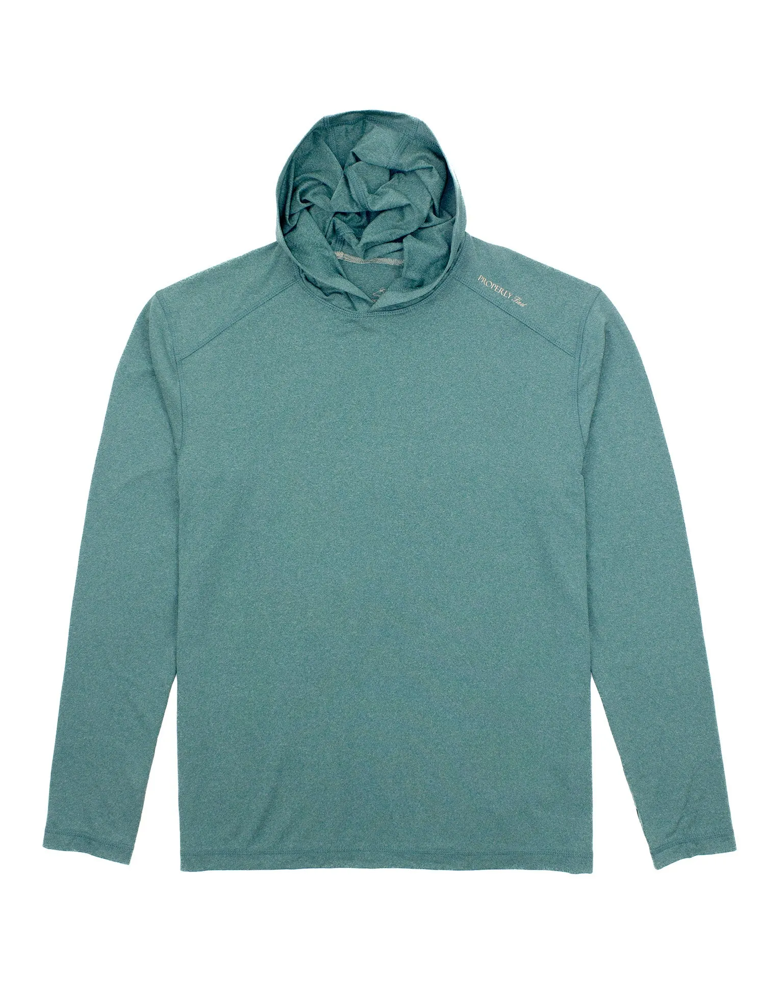 Finn Hoodie Heather Green