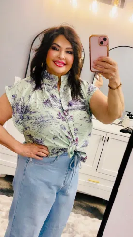 Hawaii Skies Button Down Shirt
