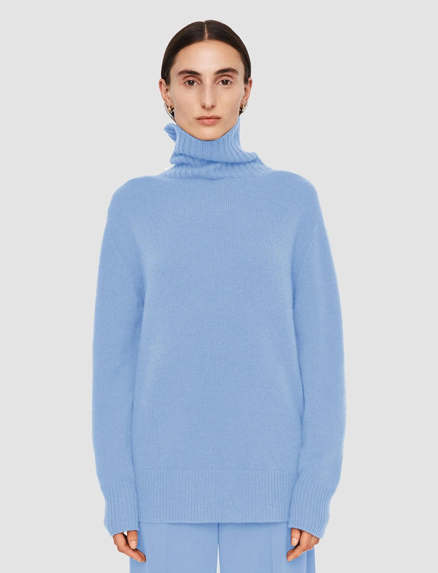 JOSEPH OPEN CASHMERE HIGH NECK JUMPER