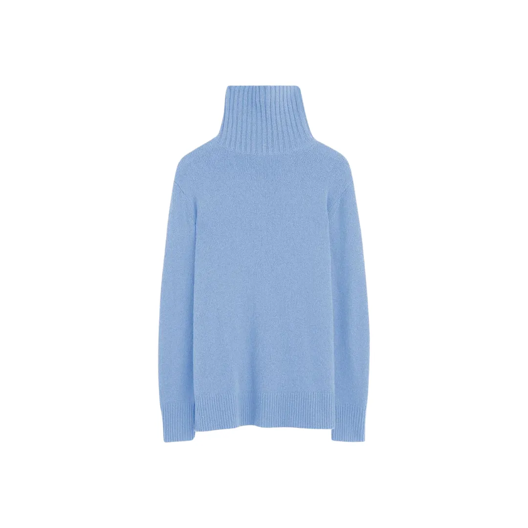 JOSEPH OPEN CASHMERE HIGH NECK JUMPER