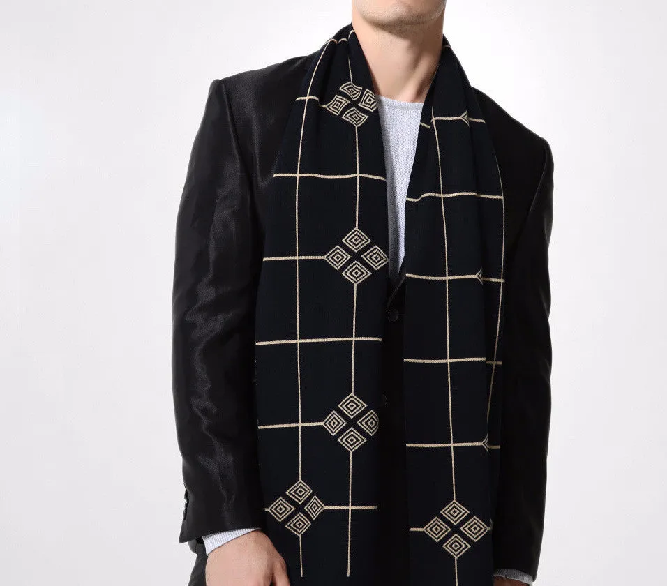 Men Warm Brand Luxury Scarf