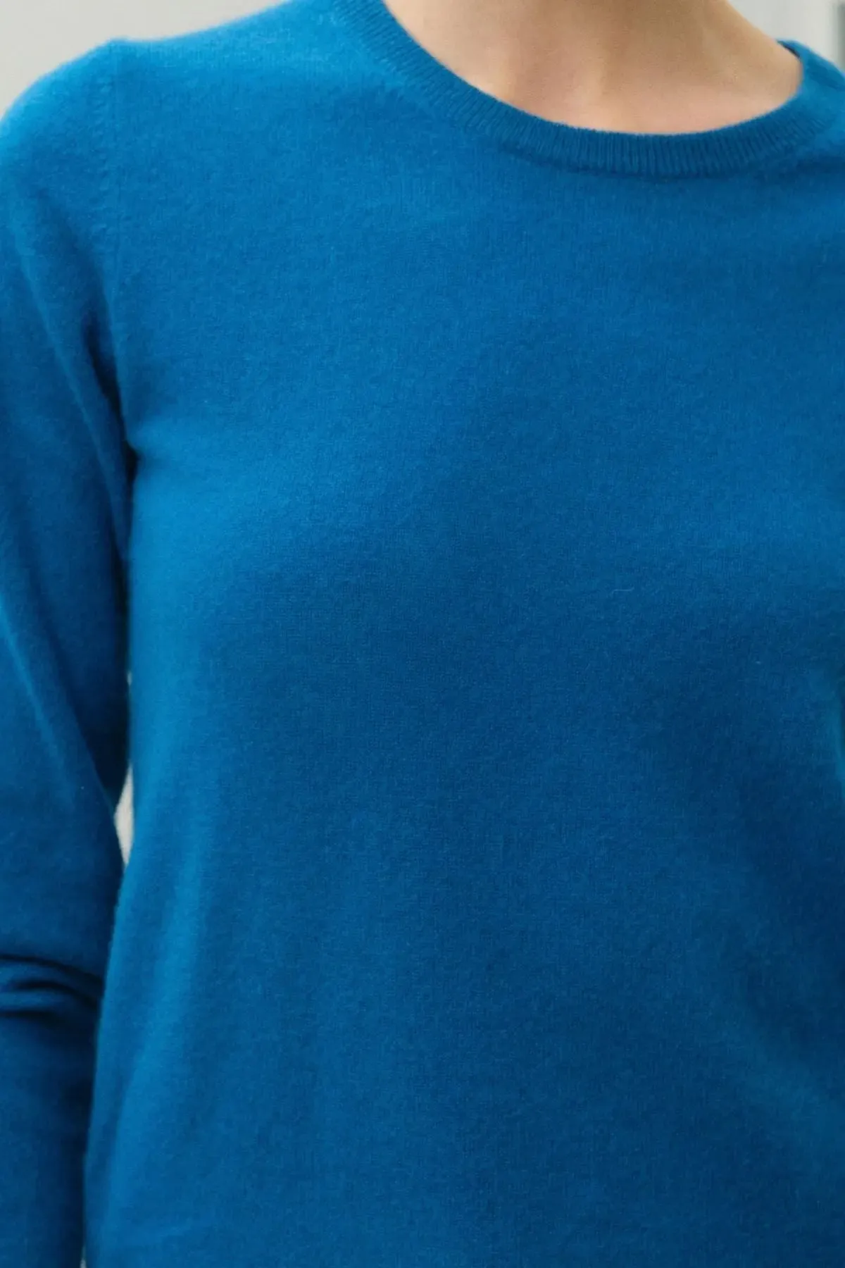 Peacock Pure Cashmere Veronique Women's Sweater