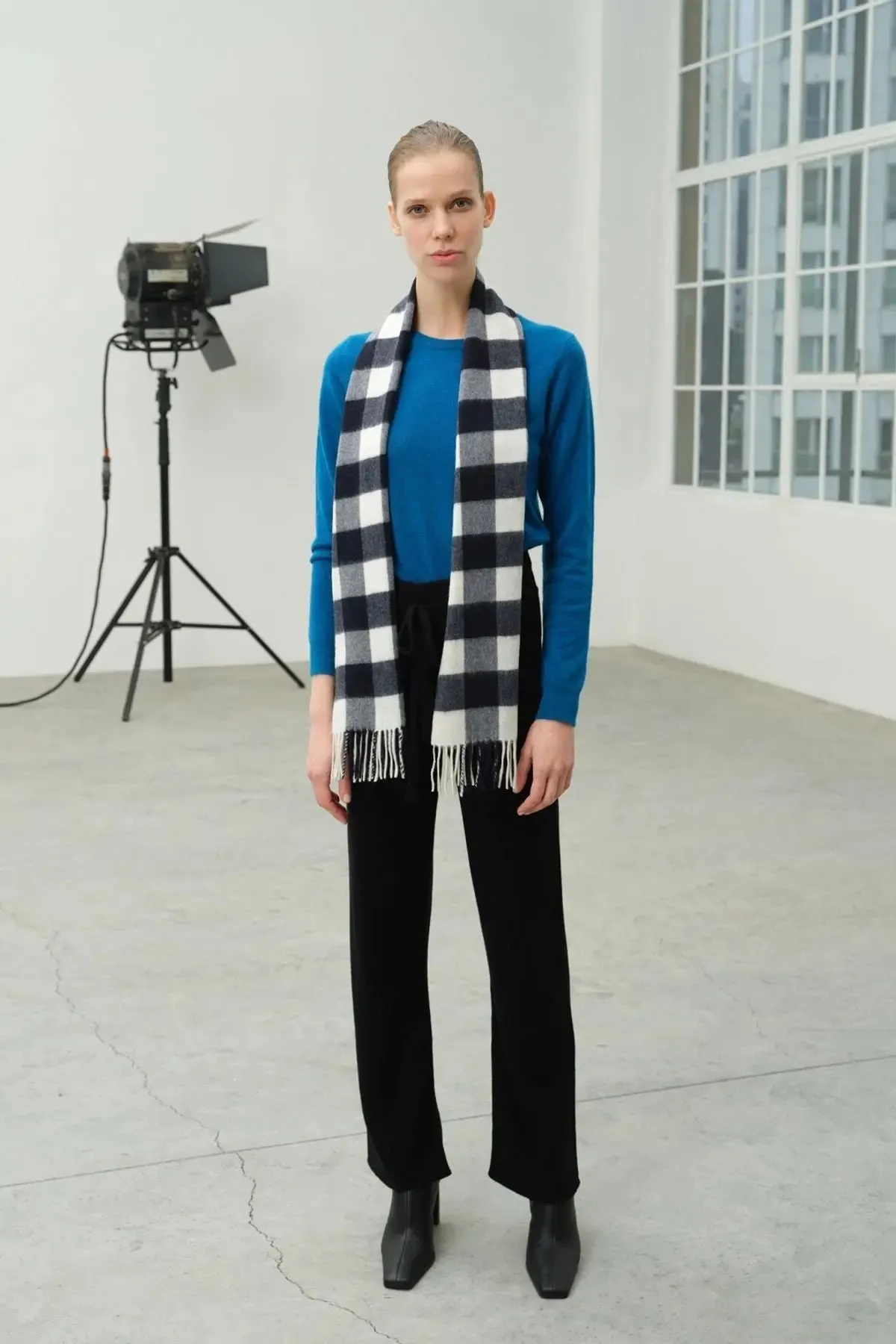Peacock Pure Cashmere Veronique Women's Sweater