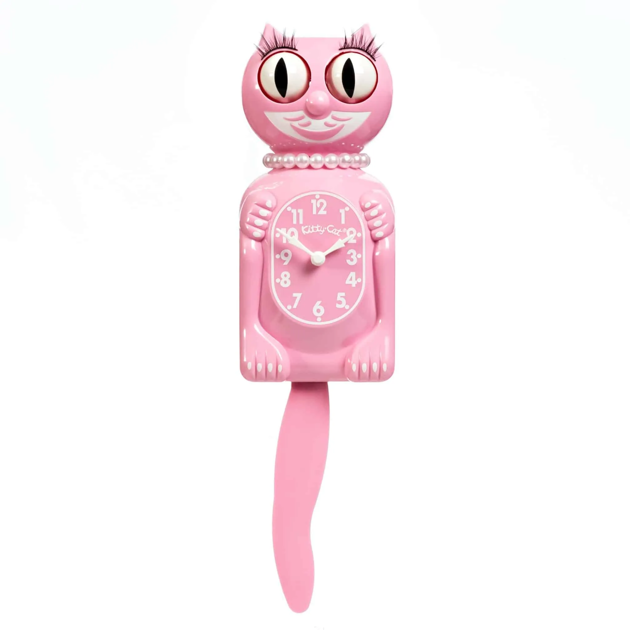 Pink Satin Miss Kitty-Cat Klock