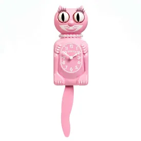 Pink Satin Miss Kitty-Cat Klock