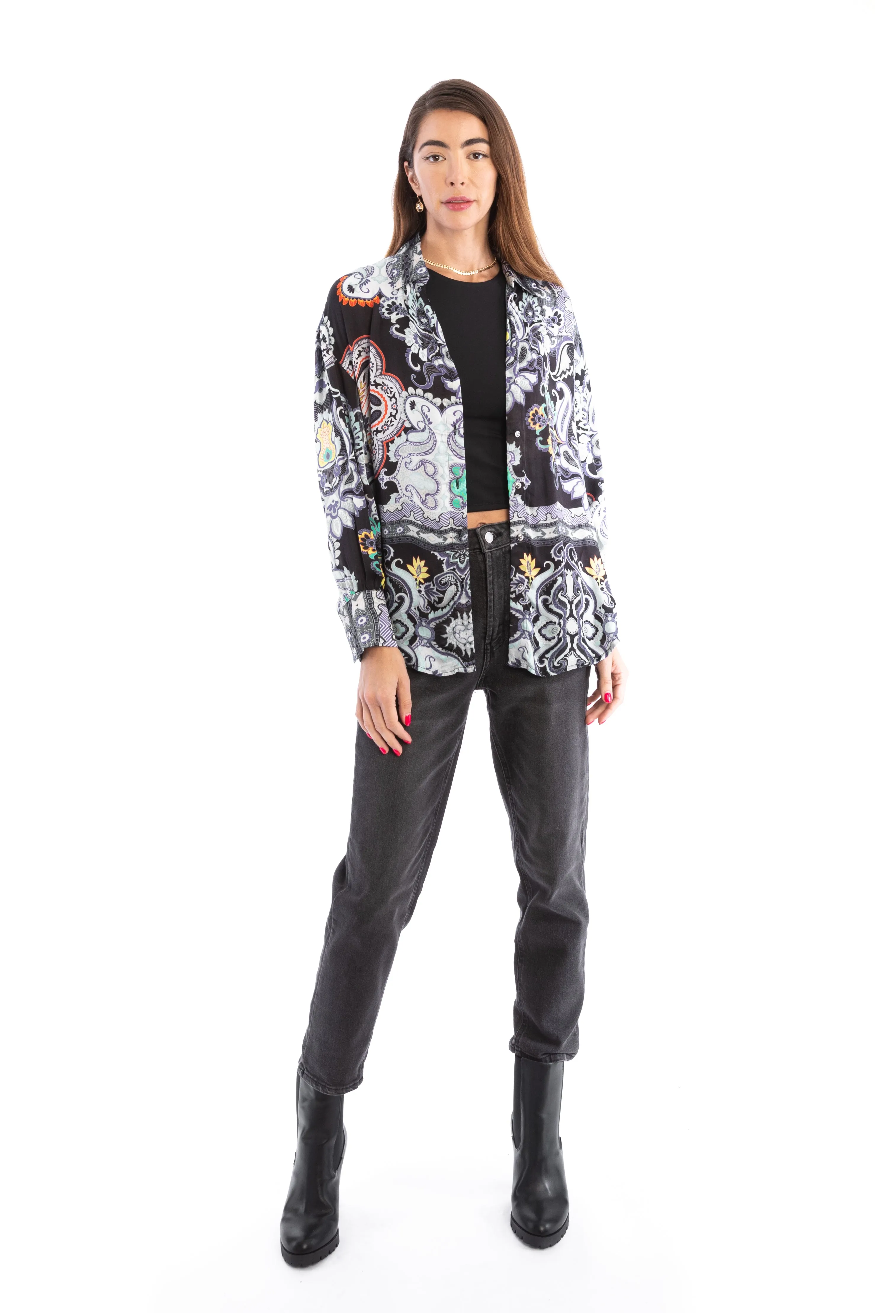 Satin Bungalow Beauty Shirt