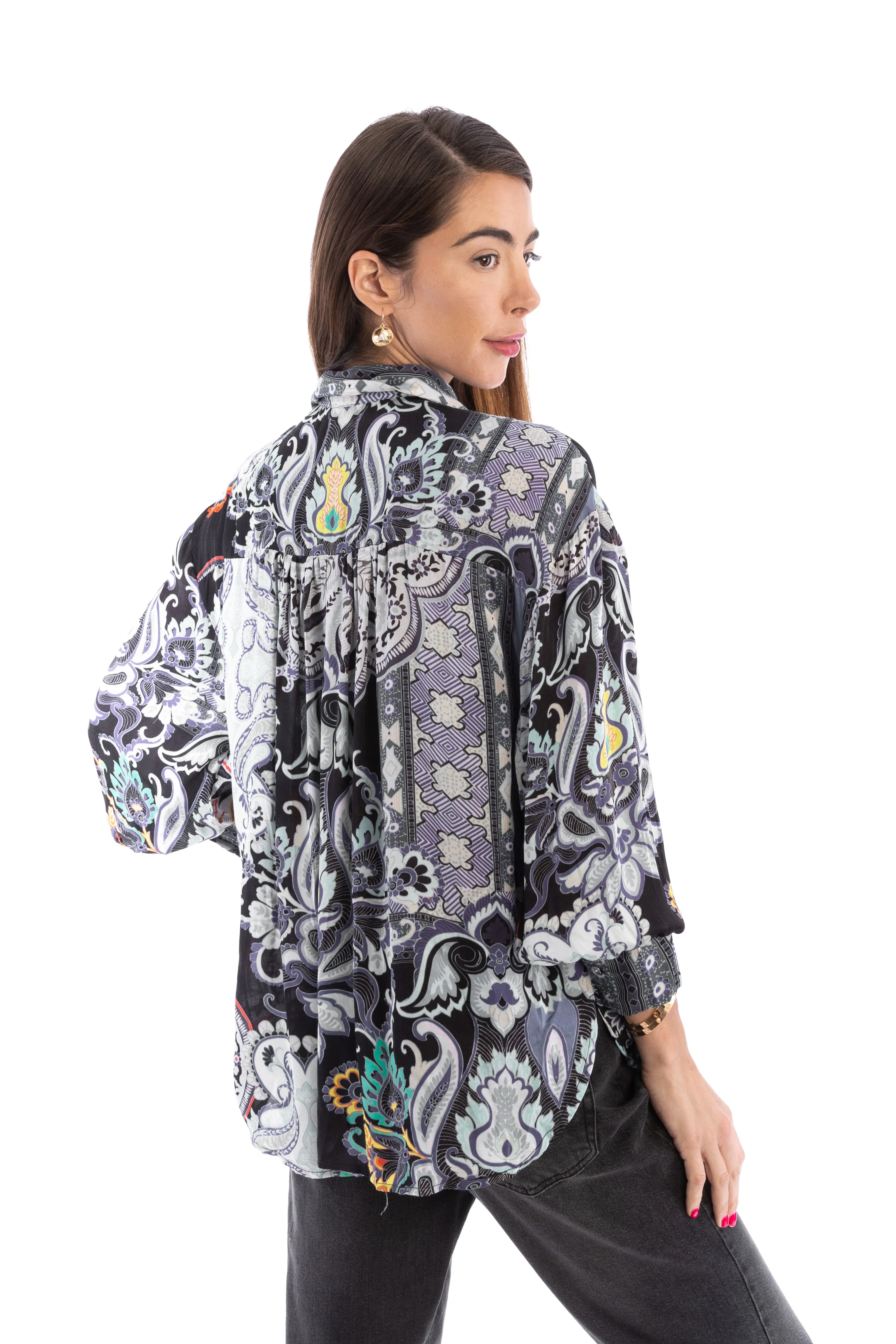 Satin Bungalow Beauty Shirt