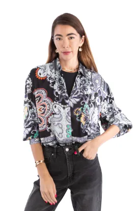 Satin Bungalow Beauty Shirt