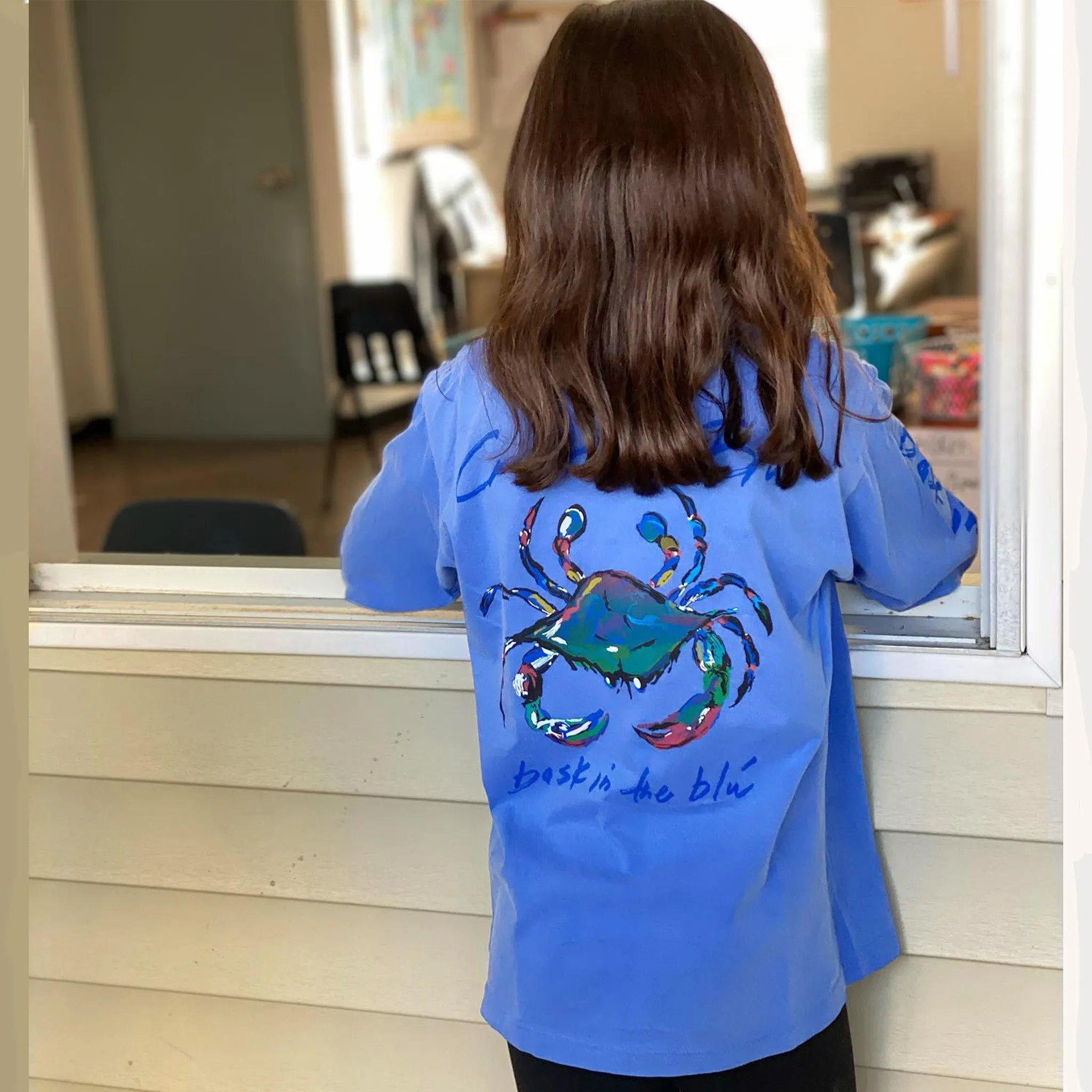 Signature Crab Youth Long Sleeve T-shirt