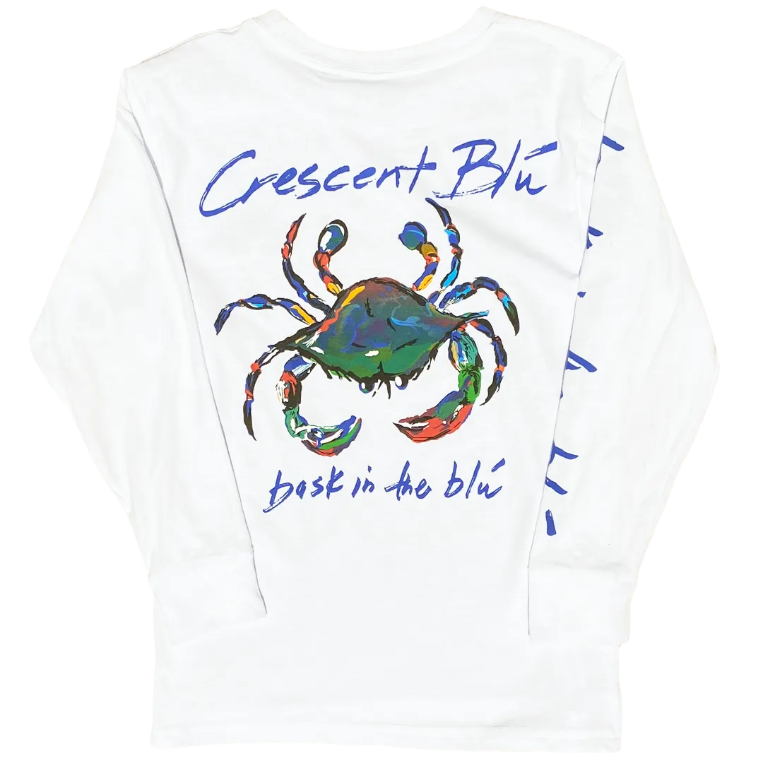 Signature Crab Youth Long Sleeve T-shirt