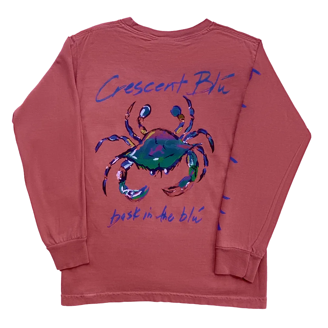 Signature Crab Youth Long Sleeve T-shirt