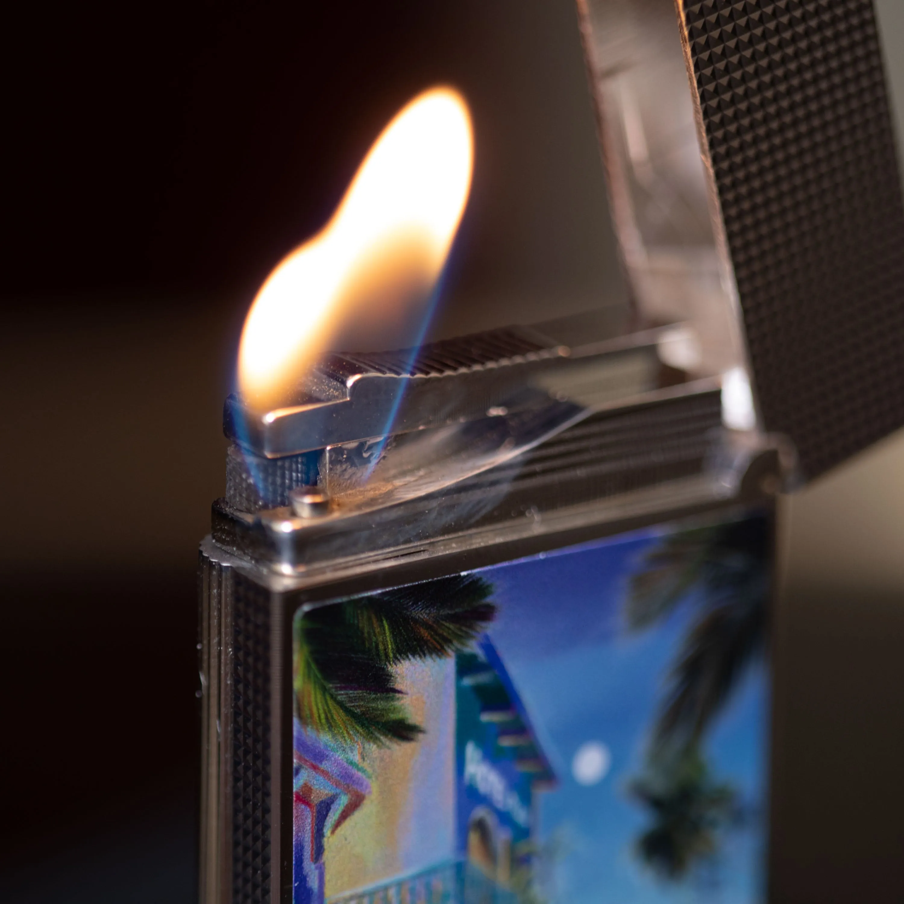 S.T. Dupont Line 2 Cuba Motif Lighter