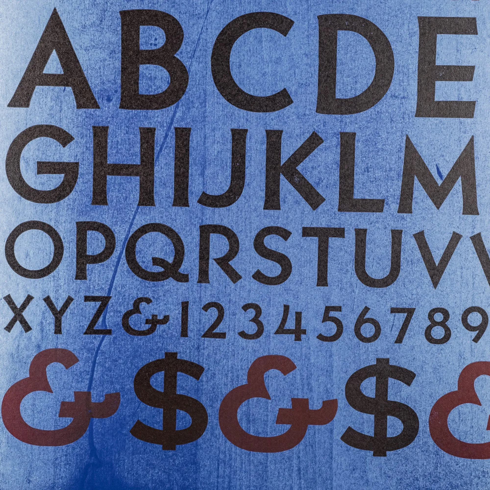 Type Specimen: Bernhard Gothic Specimen