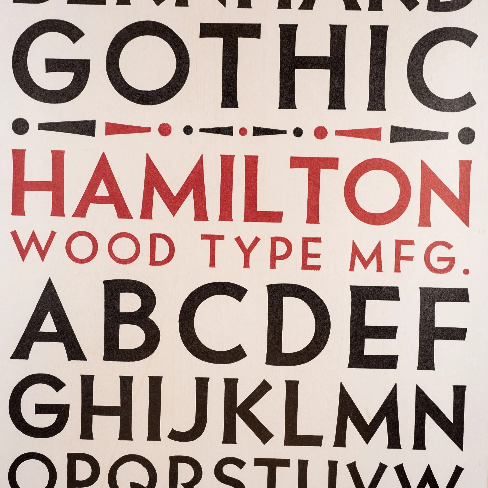 Type Specimen: Bernhard Gothic Specimen