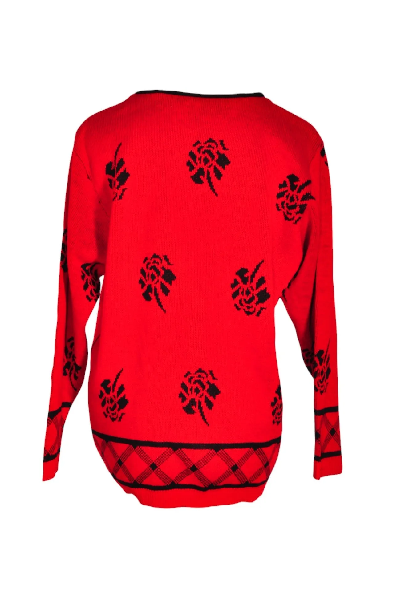 UNBRANDED Women Cardigans Regular fit in Red - M