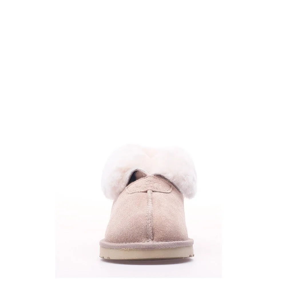 Wool Ugg Slippers - Sand