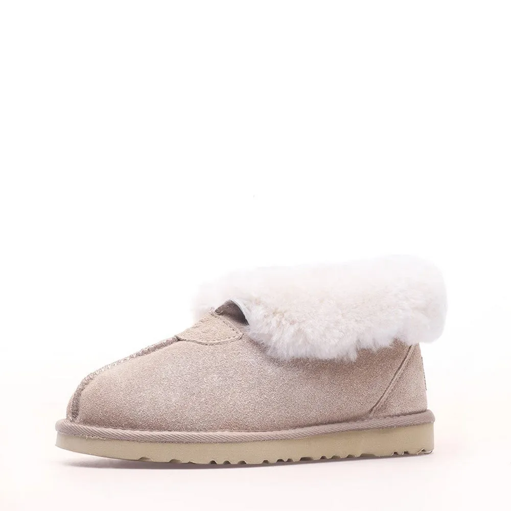 Wool Ugg Slippers - Sand