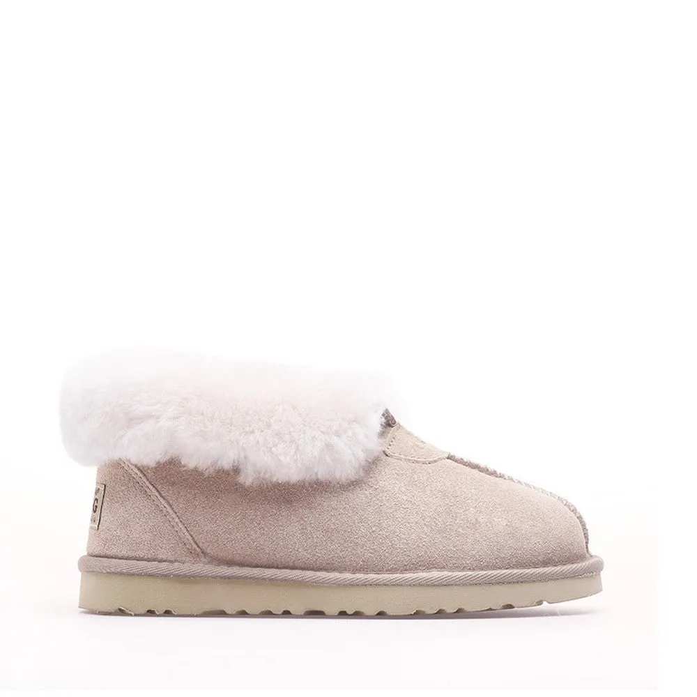 Wool Ugg Slippers - Sand