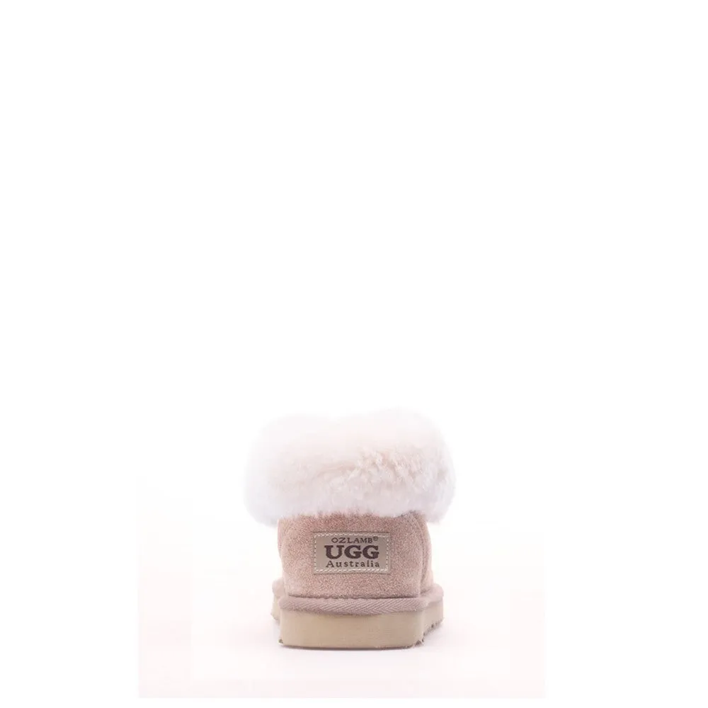 Wool Ugg Slippers - Sand