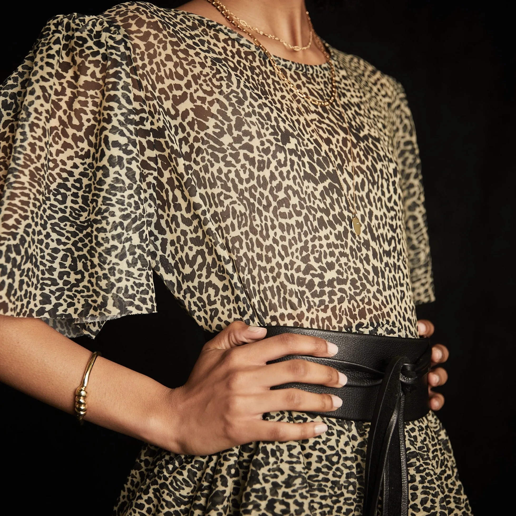 Wrap Belt in Black