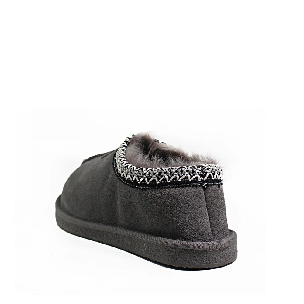 Yani Sheepskin Ugg Slippers - Grey