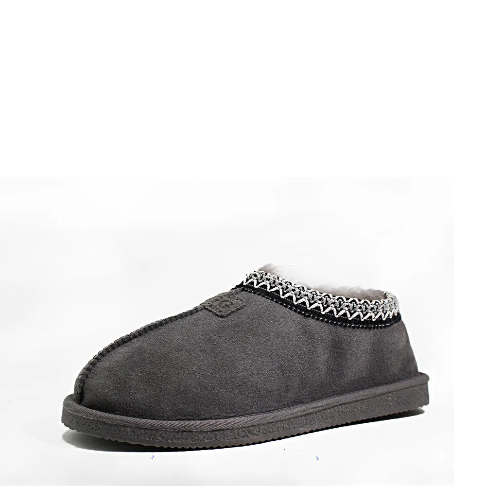 Yani Sheepskin Ugg Slippers - Grey